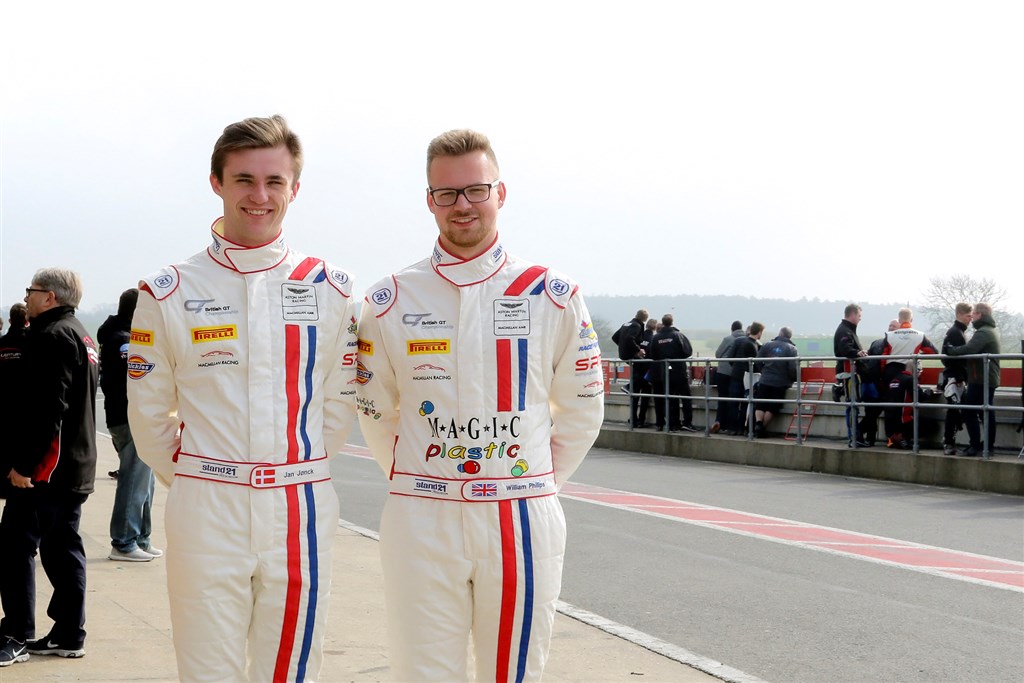 Jan Jønck og William Phillips